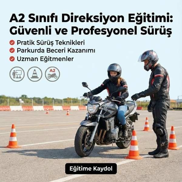 A2 Sınıfı Ehliyet (600 cc ye kadar motosiklet) görseli
